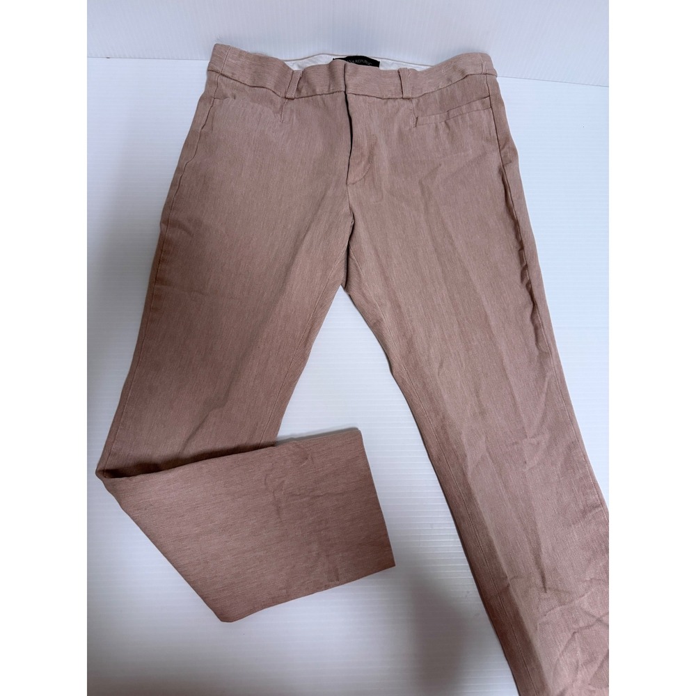 Banana Republic Sloan Petite Pink Dress Pants Trousers 4P Heathered Rose